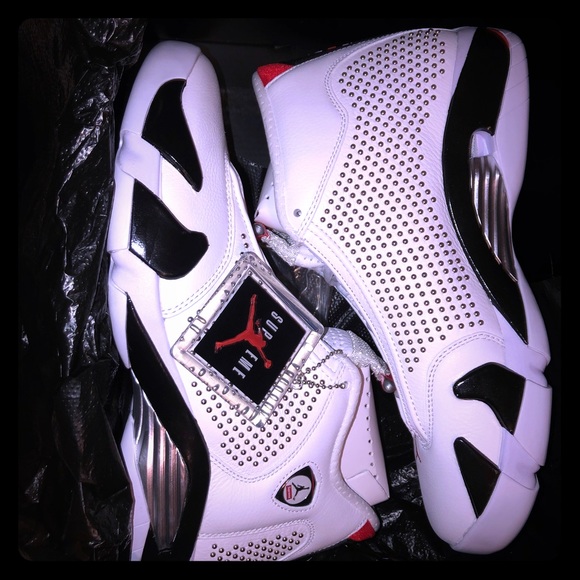 Jordan Other - ❌SOLD***JORDAN 14 RETRO SUPREME WHITE🔥🏀🔥🔥🙌
